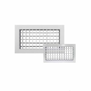 HVAC Ventilation Ceiling Aluminum Linear Supply Air Grille Double Deflection Grille