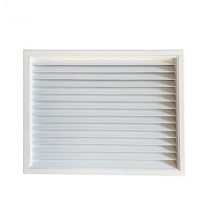 Aluminum Fresh Louver Bathroom Decorative Door Ventilation Grille